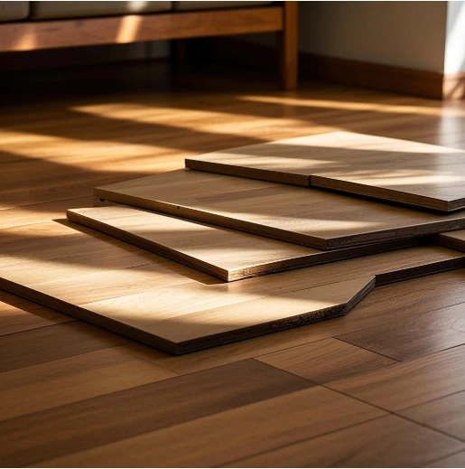 Piso de madera laminada de prensa multicapa