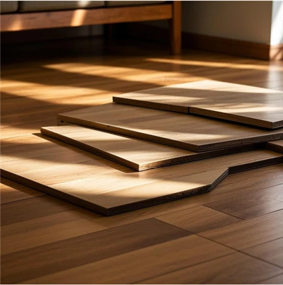 Piso de madera laminada de prensa multicapa